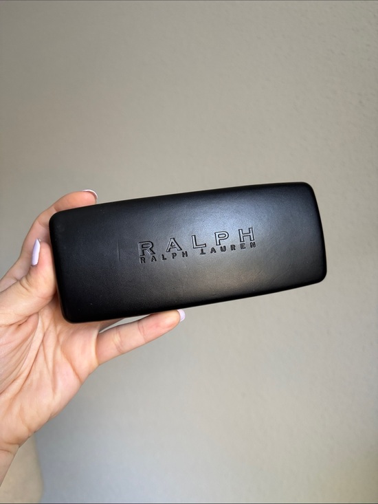 Ralph Lauren Accessories - Ralph Lauren Black Hard Eyewear Case with Embossed Logo